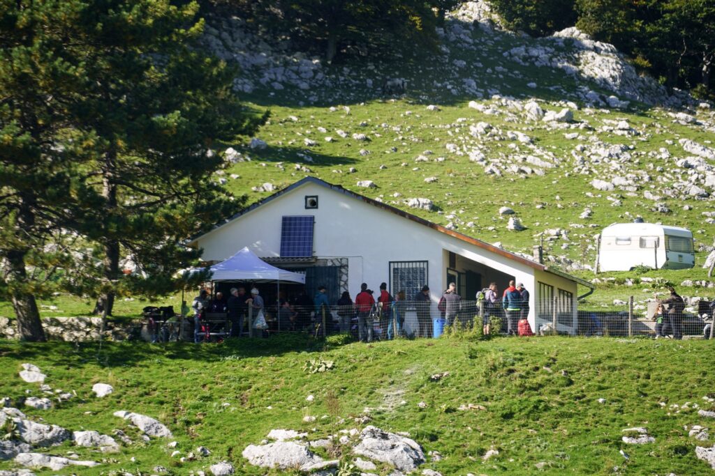 Il rifugio La Castelluccia
